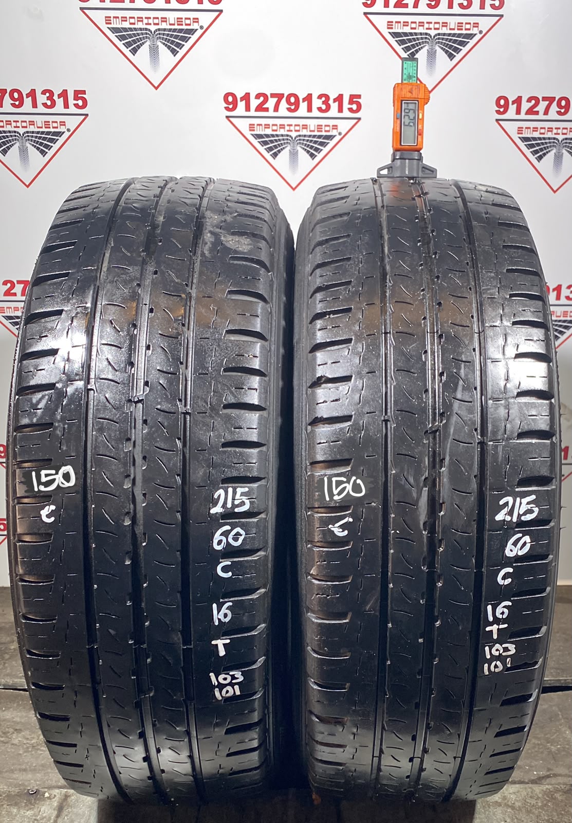 KLEBER  USADO  215/60 R16C 103/101 T